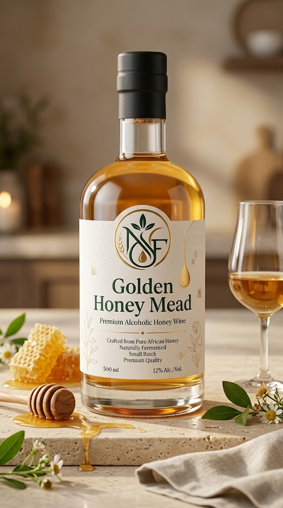 NSAF Foods Golden Honey Mead